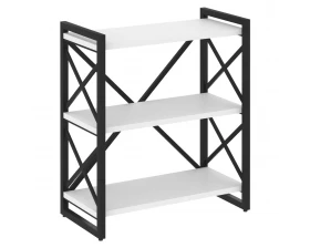 Стеллаж на регулируемых опорах - 3 полки 800х400х910 Loft images