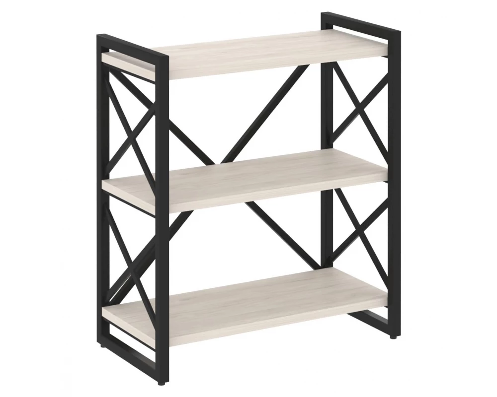 Стеллаж на регулируемых опорах - 3 полки 800х400х910 Loft