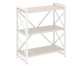 Стеллаж на регулируемых опорах - 3 полки 800х400х910 Loft images