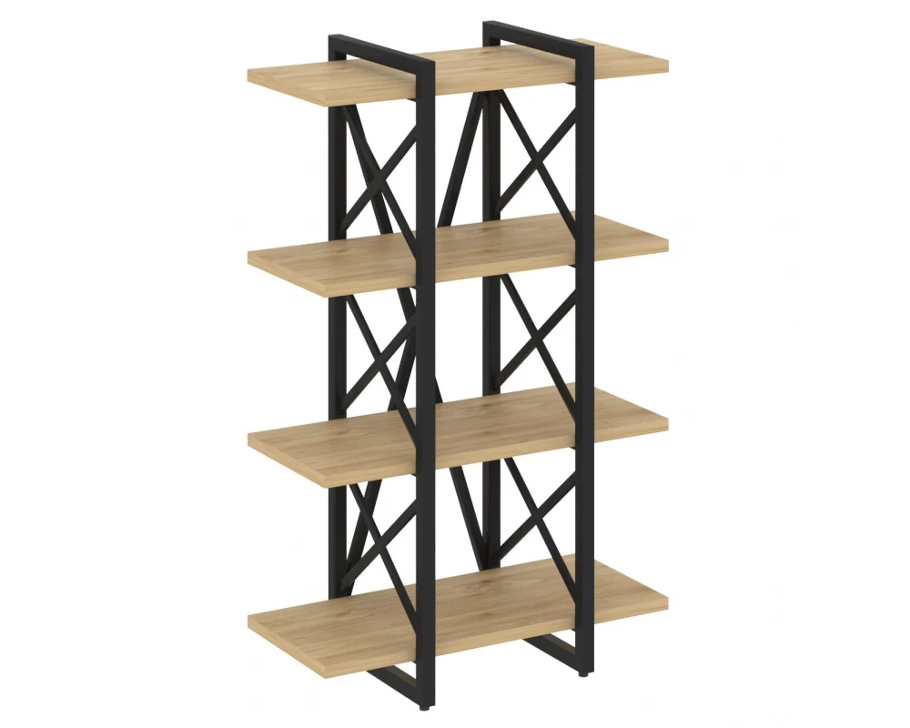Стеллаж на регулируемых опорах - 4 полки V 800х400х1280 Loft
