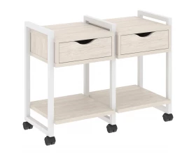 Тумба на колесных опорах наборная. Вариант №1 970х460х767 Loft images