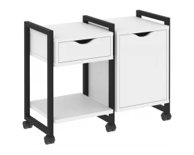 Тумба на колесных опорах наборная. Вариант №3 970х460х767 Loft images