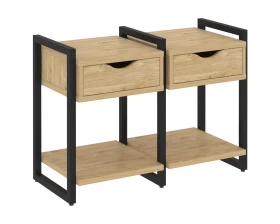 Тумба на регульруемых опорах наборная. Вариант №1 970х460х719 Loft images