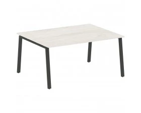 Переговорный стол (1 столешница) на А-образном м/к 160x123,5x75 Metal System images