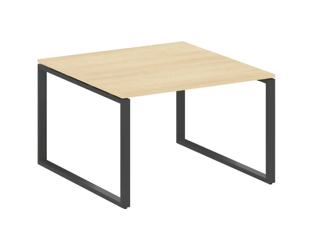 Переговорный стол (1 столешница) на О-образном м/к 120x123,5x75 Metal System