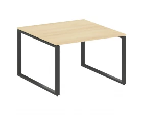 Переговорный стол (1 столешница) на О-образном м/к 120x123,5x75 Metal System images