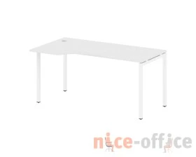 Стол криволинейный левый на П-образном м/к 1600x900x750 Метал Систем Куатро 4х4 / Metal System Quattro 4x4 images