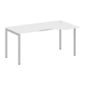 Белый/Металл серый