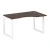 Венге цаво/Металл белый