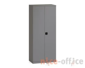 Гардероб металлический широкий, 2 полки + штанга Рива Металл / Riva Metal images