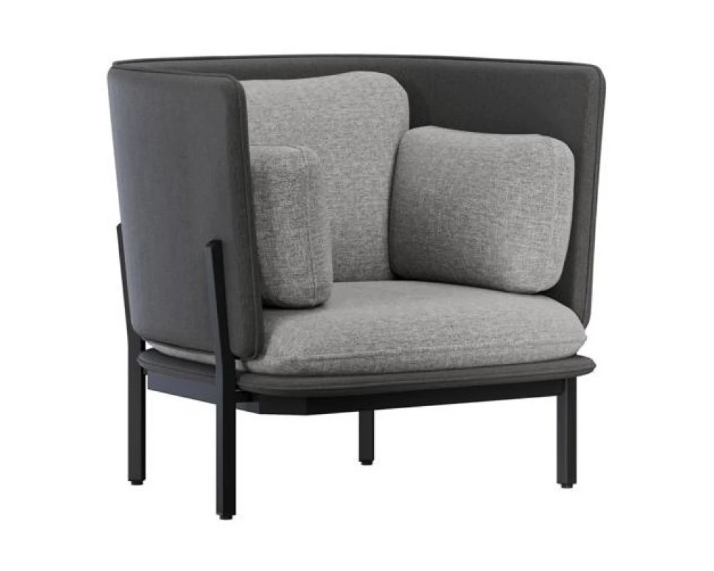 Диван одноместный с низкой спинкой Stato