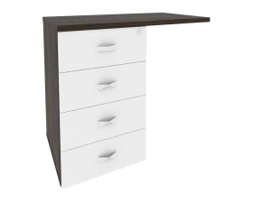 Тумба приставная (универсальная л/пр) 842x460x750 Onix Direct images