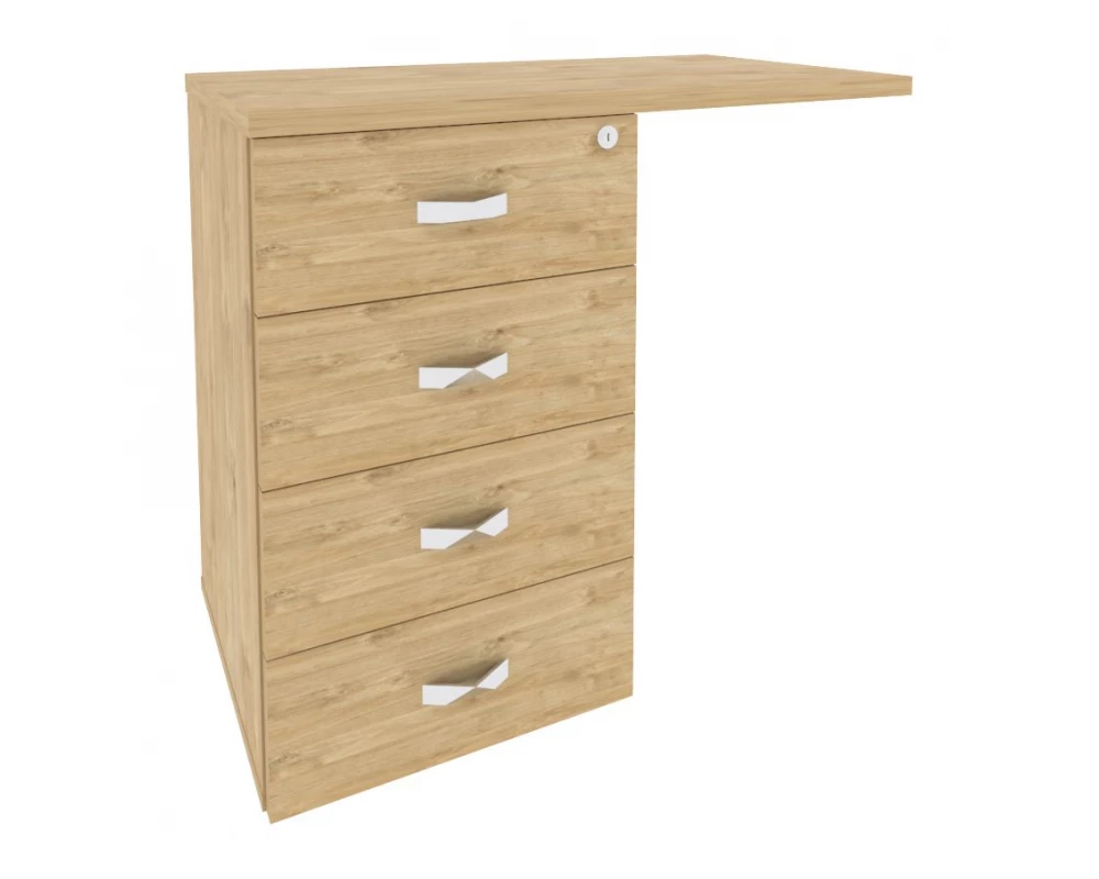 Тумба приставная (универсальная л/пр) 842x460x750 Onix Direct