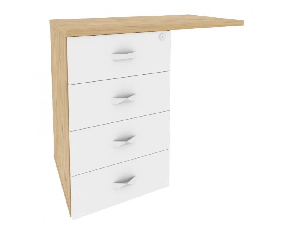 Тумба приставная (универсальная л/пр) 842x460x750 Onix Direct