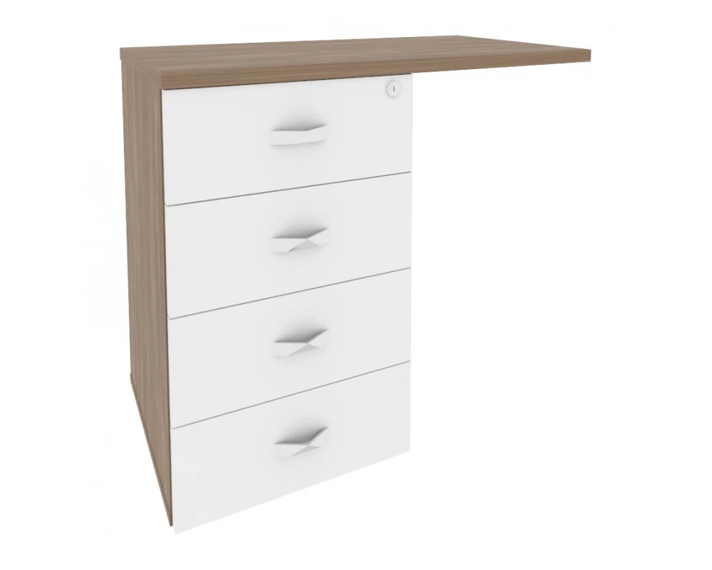 Тумба приставная (универсальная л/пр) 842x460x750 Onix Direct