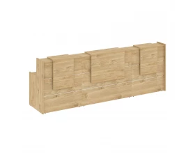 Ресепшн K-15 3390x766x1187 Onix images