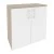 Дуб аттик/Белый бриллиант