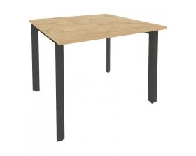 Стол переговорный (1 столешница) на П-образном м/к 980x980x750 Onix images