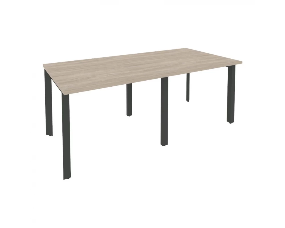 Стол переговорный (2 столешницы) на П-образном м/к 1960x980x750 Onix