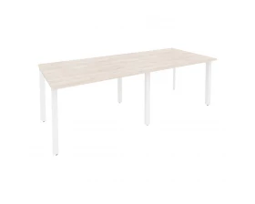 Стол переговорный (2 столешницы) на П-образном м/к 2360x980x750 Onix images