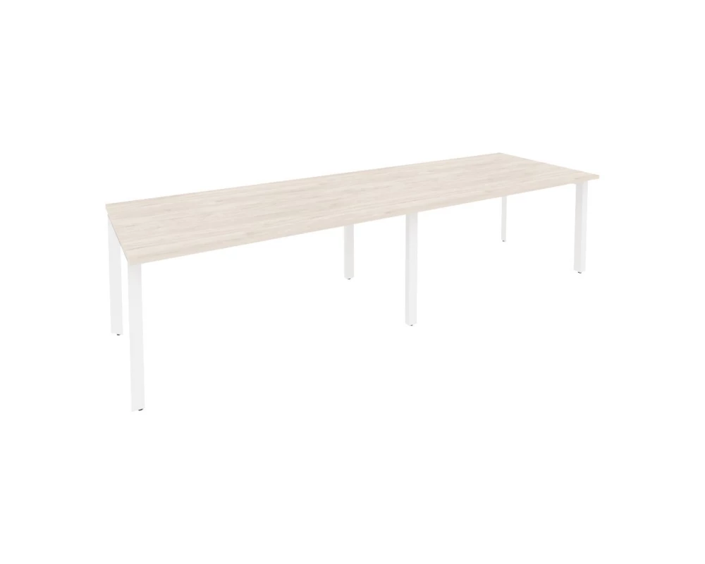 Стол переговорный (2 столешницы) на П-образном м/к 3160x980x750 Onix