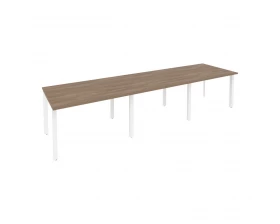 Стол переговорный (3 столешницы) на П-образном м/к 3540x980x750 Onix images