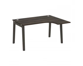 Стол эргономичный правый, опоры - массив дерева 138x118x75 Onix Wood images