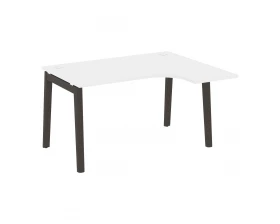 Стол эргономичный правый, опоры - массив дерева 138x118x75 Onix Wood images