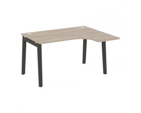 Стол эргономичный правый, опоры - массив дерева 138x118x75 Onix Wood images