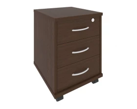 Тумба подкатная 3 ящика с замком Riva images