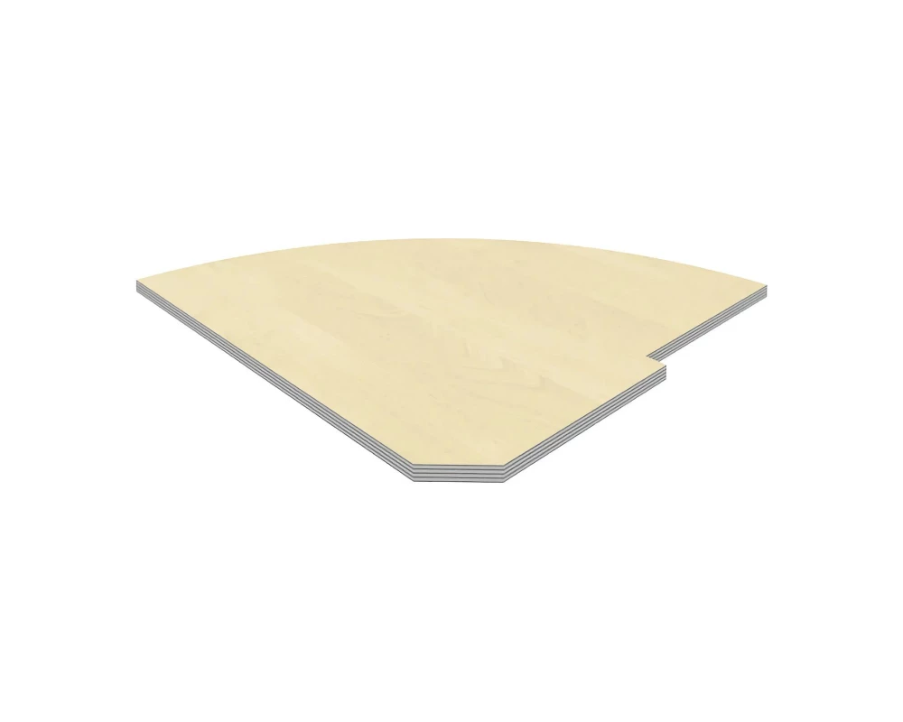 Полка для стойки угловой завершающий элемент Riva