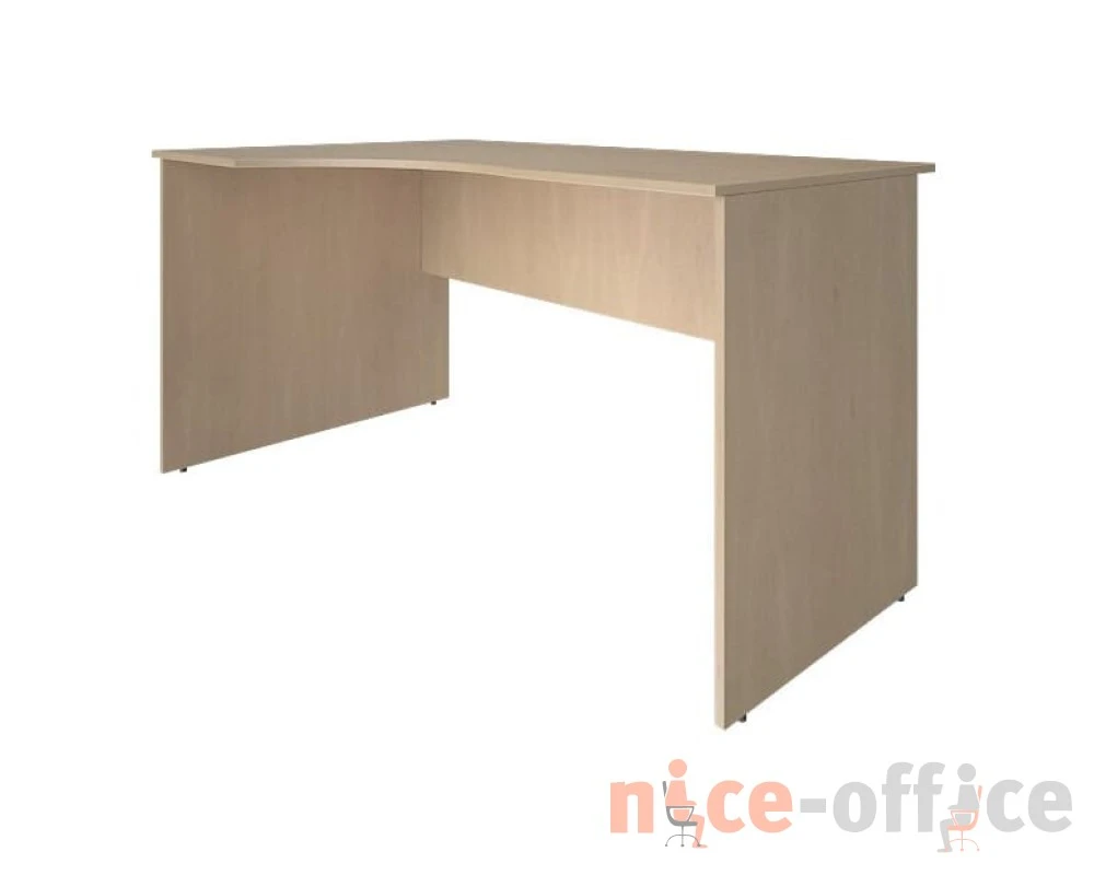Стол письменный криволинейный левый 1400x900x750 Нова С / Nova S