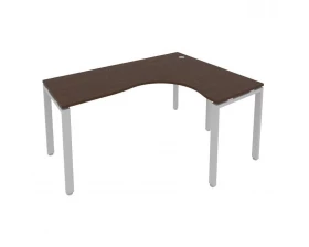 Стол криволинейный правый на П-образном м/к 160x120x75 Metal System images
