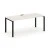 Дуб наварра/Металл черный/Черная заглушка