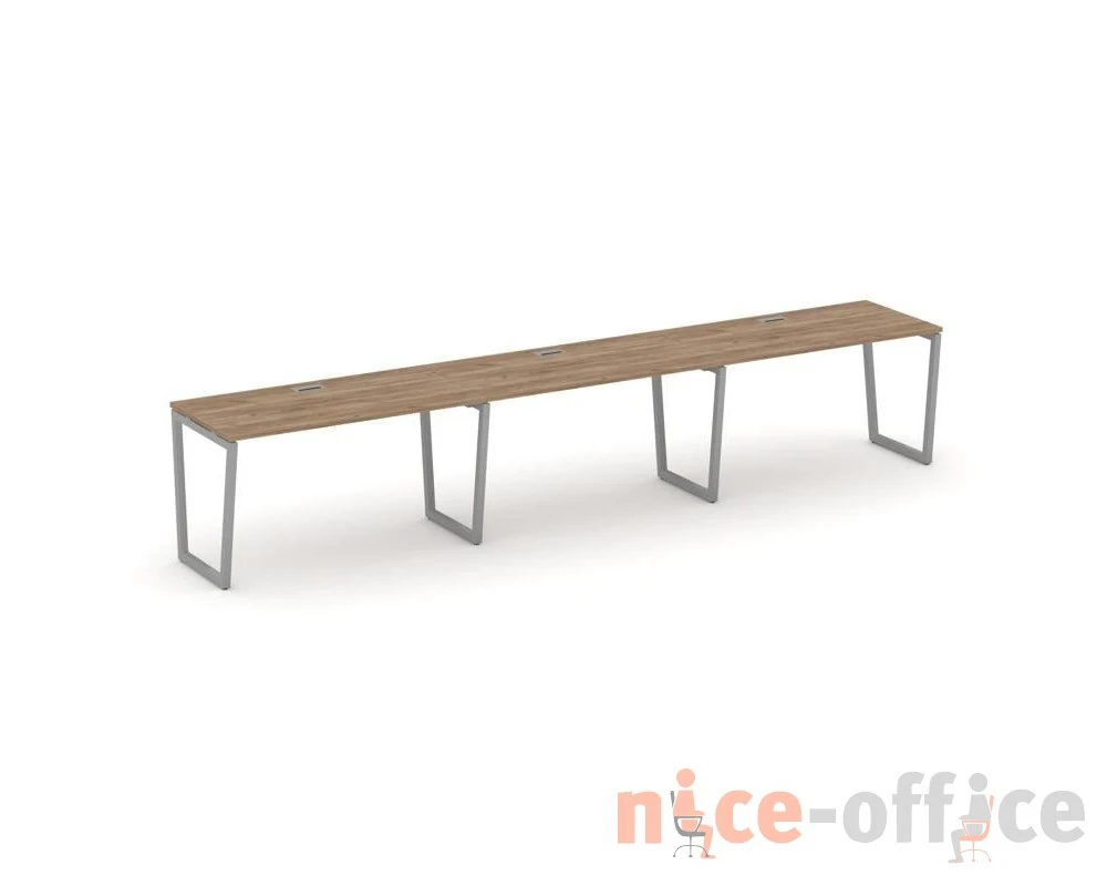 Рабочая станция 1 сторон. SN-4T2.ORS-032 3540х600х750 Стайл Проджект Фьюжн / Style Project Fusion
