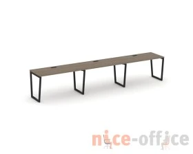 Рабочая станция 1 сторон. SN-4T2.ORS-032 3540х600х750 Стайл Проджект Фьюжн / Style Project Fusion images