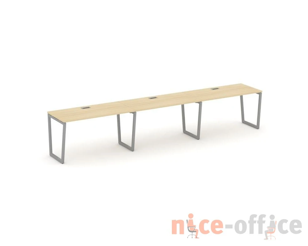Рабочая станция 1 сторон. SN-4T2.ORS-032 3540х600х750 Стайл Проджект Фьюжн / Style Project Fusion