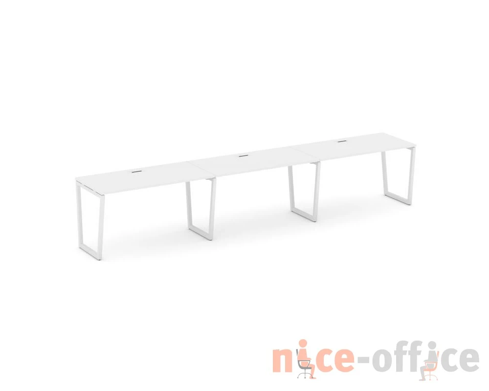 Рабочая станция 1 сторон. SN-4T2.ORS-032 3540х600х750 Стайл Проджект Фьюжн / Style Project Fusion