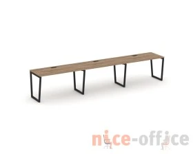 Рабочая станция 1 сторон. SN-4T2.ORS-032 3540х600х750 Стайл Проджект Фьюжн / Style Project Fusion images