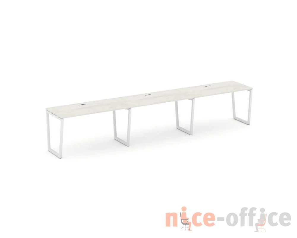 Рабочая станция 1 сторон. SN-4T2.ORS-032 3540х600х750 Стайл Проджект Фьюжн / Style Project Fusion