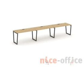 Рабочая станция 1 сторон. SN-4T2.ORS-032 3540х600х750 Стайл Проджект Фьюжн / Style Project Fusion images