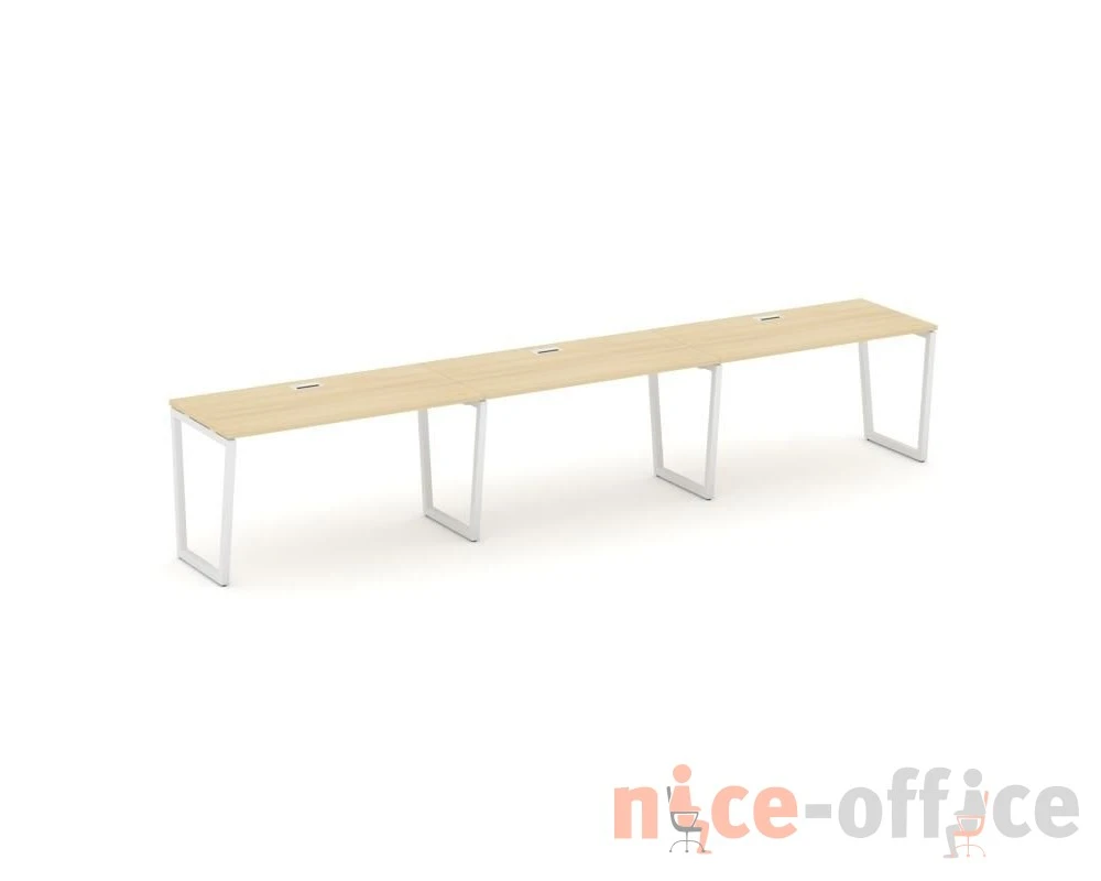 Рабочая станция 1 сторон. SN-4T2.ORS-032 3540х600х750 Стайл Проджект Фьюжн / Style Project Fusion