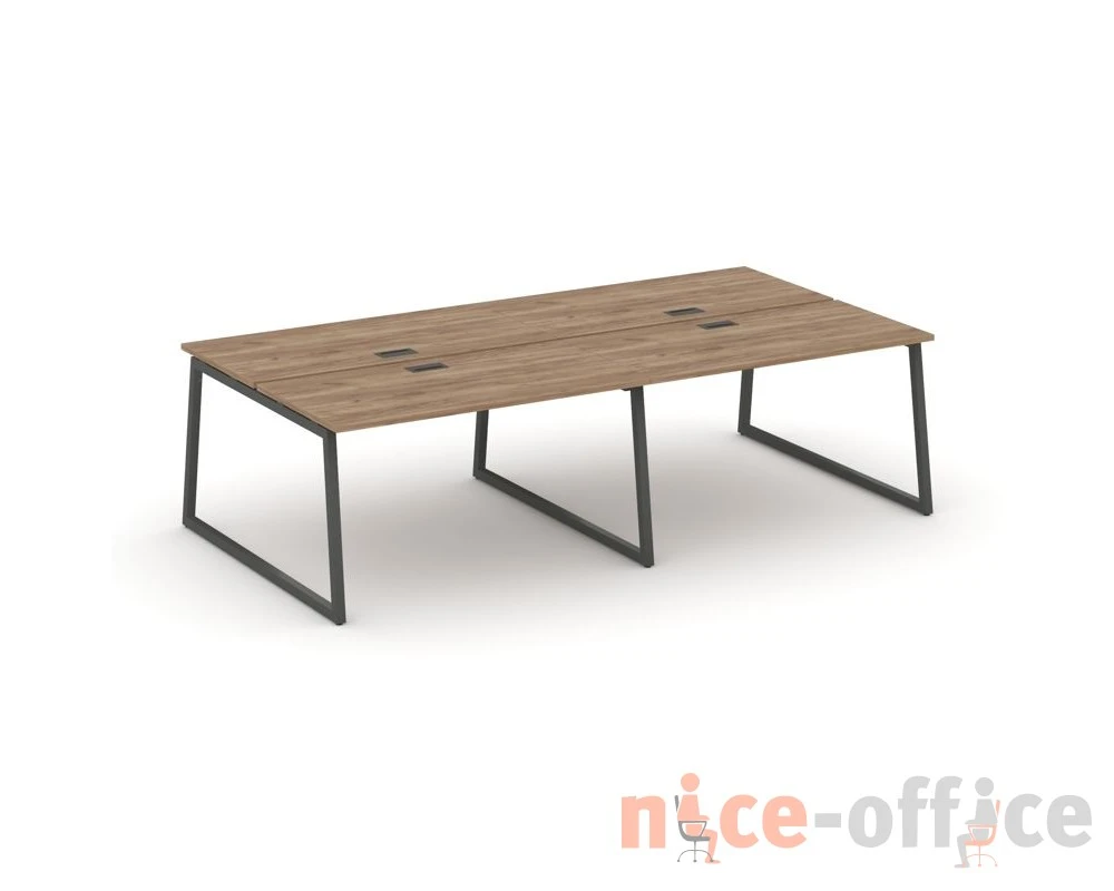 Рабочая станция 2-х сторон. SN-4T1.DRS-031 1960х1232х750 Стайл Проджект Фьюжн / Style Project Fusion
