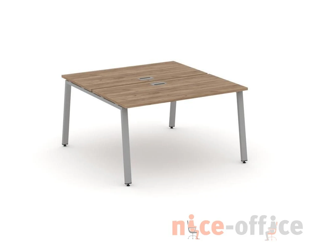 Рабочая станция 2-х сторон. на А-образном каркасе 60 мм 980х1232х750 Стайл Проджект / Style Project