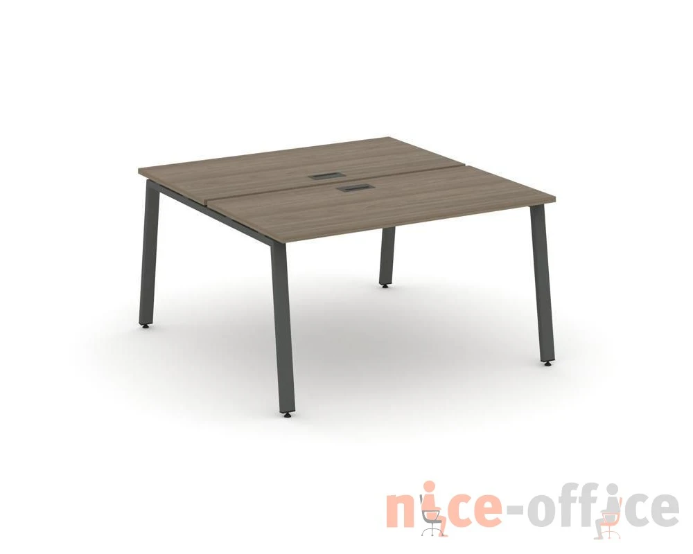 Рабочая станция 2-х сторон. на А-образном каркасе 60 мм 980х1232х750 Стайл Проджект / Style Project