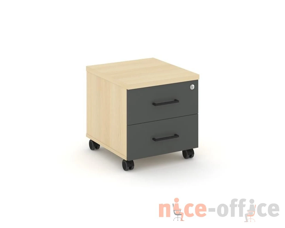 Тумба мобильная усил. колеса 416х460х437 Стайл Проджект / Style Project
