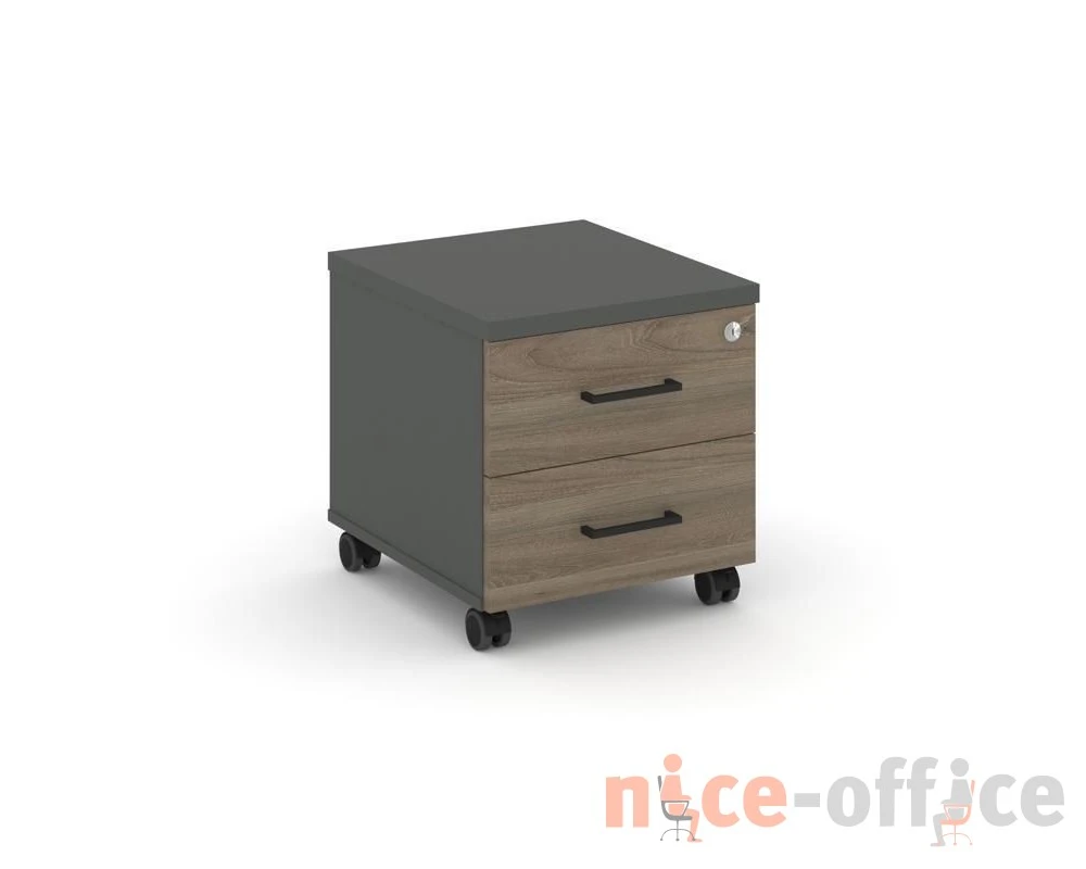 Тумба мобильная усил. колеса 416х460х437 Стайл Проджект / Style Project