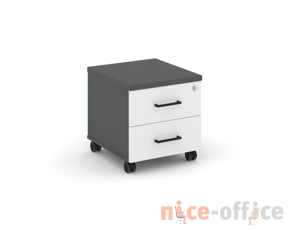 Тумба мобильная усил. колеса 416х460х437 Стайл Проджект / Style Project
