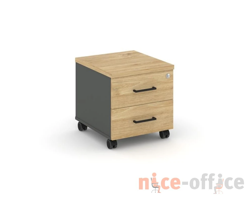 Тумба мобильная усил. колеса 416х460х437 Стайл Проджект / Style Project