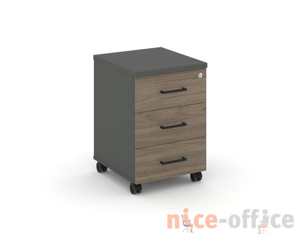 Тумба мобильная усил. колеса 416х460х611 Стайл Проджект / Style Project